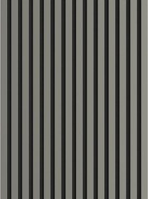 Mexen Lam-F, akustické stenové lamely 275 × 31,5 cm, filc 6 mm, sivá matná, S105-275317-2812-052