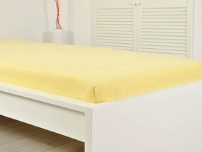 Jersey plachta ALVORA 180x200 cm svetlo žltá