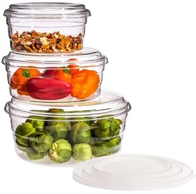 Trendglas Jena sada misiek s vekami Centric 3 ks