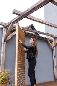 Koľajnice k slnolamu Rozmery (cm): kolejnice s rohem 2 x 2 m