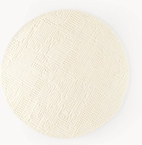 Okrúhly ručne tuftovaný vlnený koberec Merima