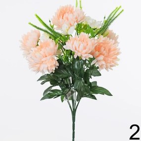 Kytica chryzantéma ružová 1500334R - Umelé kvety