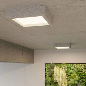 Stropné LED svietidlo Riza, 1x LED 18w, 3000k, betón