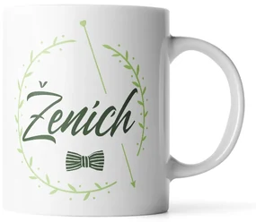 Sablio Hrnek Ženich motýlek - 890 ml - XXL