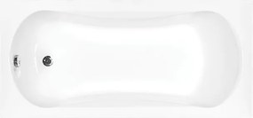 Besco Akrylátová obdĺžniková vaňa Aria ProSafe 140x70 (150x70) BESCO-Rozmery: 150x70, BESCO-Farba: Biela