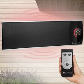 CosmicBeam Ultra, infračervený ohrievač, 2200 W, IPX4, diaľkový ovládač, čierny