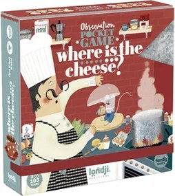 Londji Spoločenská hra do vrecka: Where Is the Cheese? |