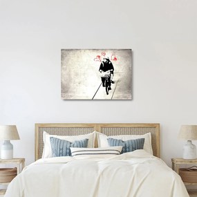 Sklenený obraz - Pocit voľnosti (70x50 cm)