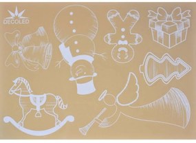 DECOLED Dekorativní polep do oken A3 symboly