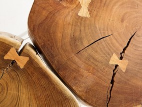 Goa konferenčný stolík 60 cm hnedý