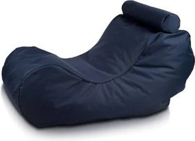 Sedací vak Ležadlo XL polyester TiaHome - Tmavo modrá