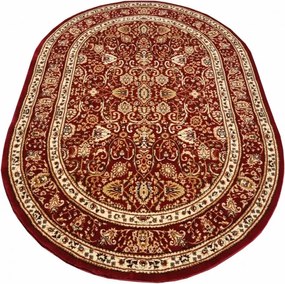 DC Koberec Orient ovál 007 červená Rozmer: 60×100 cm