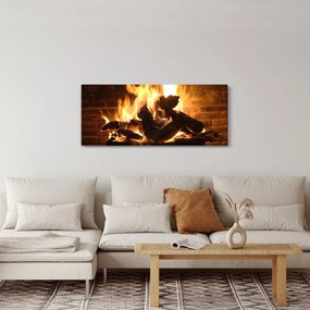 Obraz - Oheň (120x50 cm)