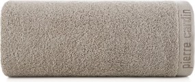 BAVLNENÝ UTERÁK PIERRE CARDIN EVI 70X140 CM TMAVOBÉŽOVÁ
