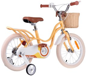 Detský bicykel 16" Little Swan RoyalBaby RB16-18 (RO0170) - marhuľový