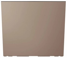 Vysoký kvetináč s vkladom CORBI 77 cm mocca