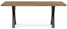 Autronic BONTEC Jedálenský stôl 200x100cm, masív, dub, DS-X200 DUB Farba: Prírodné