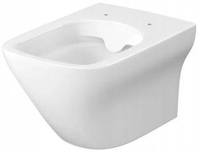 Cersanit Larga Square CleanOn, závesná wc misa bez sedátka, biela, K120-004