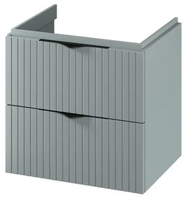 Cersanit Tirso, závesná skrinka pod umývadlo 594x447x572 mm, zelená matná, S1015-015