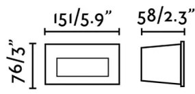 FARO 70289 - LED Vstavané svietidlo MANI LED/5W/230V IK07 IP65 šedá