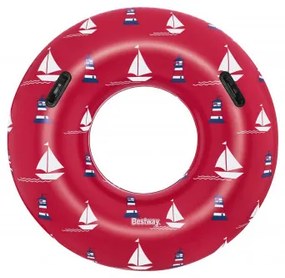 Nafukovacie koleso Bestway 36353 červené 119 cm