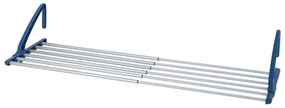 WENKO 63005800 - Sušiak na prádlo 37,5x21 cm nerez/strieborná/modrá