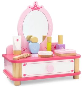 Drevený toaletný stolík pre dievčatká Viga