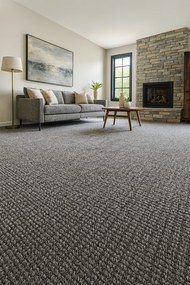 Koberec metráž Orion 9299, na mieru, šíře 4m,5m, šedá, filc, chodba / predsieň