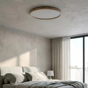 Brilagi -LED Stmievateľné svietidlo ALSON LED/72W/230V 3000-6500K dub pr. 78 cm+diaľkový ovládač
