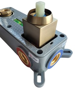 Rea Joe, podomietková umývadlová batéria + BOX, zlatá matná, REA-B3620