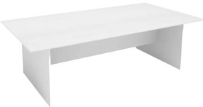 Rokovací stôl PRIMO WHITE, 2400 x 1200 mm, biela