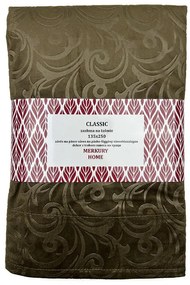 Záves Classic na páske 135x250 svetlohnedá Merkury Home