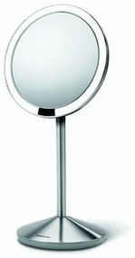 Simplehuman Senzorické kozmetické zrkadielko cestovné s Tru-lux LED osvetlením 10x zväčšenie