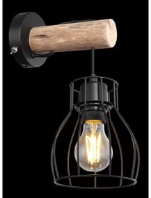 Globo 15326NW - Nástenné svietidlo MINA 1xE27/40W/230V