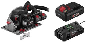Parkside Performance®  Aku ručná kotúčová píla Pphksa 40- Li A1 + Smart akumulátor 20 V/4 Ah + Dvojitá nabíjačka na akumulátor 20 V/4,5 A  (800010735)