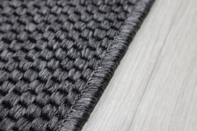 Timzo, Kusový koberec Nature antracit, 57x120, šedá, chodba / predsieň