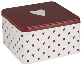 Ib Laursen Plechová dóza Hearts Square