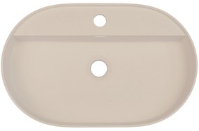 Deante Silia, granitové umývadlo na dosku 550x350x125mm, béžová, DEA-CQS_5U6B