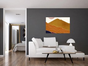 Obraz - Spacefrog design hory N⁰1 (90x60 cm)