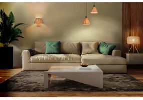 Ledvance - Luster na lanku DECOR RAFFIA 1xE27/15W/230V rafia