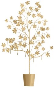 Leafline nástenný vešiak zlatý 93cm