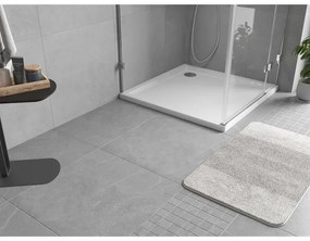 Mexen Flow Slim, štvorcová sprchová vanička 90 x 90 cm, biela lesklá, 46S109090