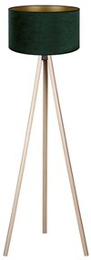 Brilagi - Stojacia lampa VELVET 1xE27/60W/230V béžová/zelená