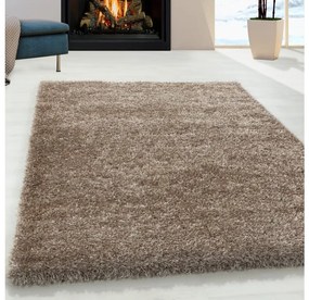 Ayyildiz Kusový koberec BRILLIANT 4200, Taupe Rozmer koberca: 280 x 370 cm