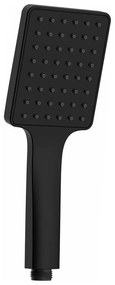 Matne čierna plastová sprchová hlavica – Sapho