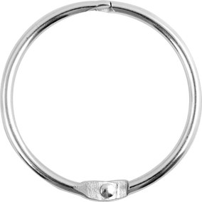 Krúžky k sprchovému závesu v súprave 12 ks v matne striebornej farbe Ringo Small – Spirella