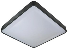 BOWI Stropné svietidlo WILTON 2xE27/60W/230V 37,5x37,5 cm čierna SKU013173
