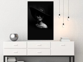 Artgeist Obraz - Mysterious Woman (1 Part) Vertical Veľkosť: 20x30, Verzia: Premium Print