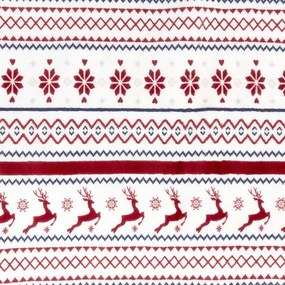 Deka TEKKEN so snehovými vločkami a sobmi 866154