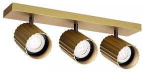 Redo 01-3405 - Bodové svietidlo DELPHI 3xGU10/7W/230V zlaté